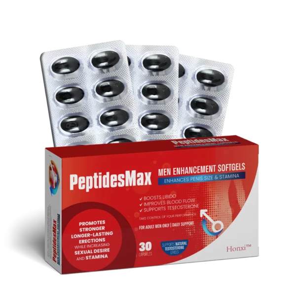 Honxi™ Peptidesmax Men Max Strength and Vitality Softgels