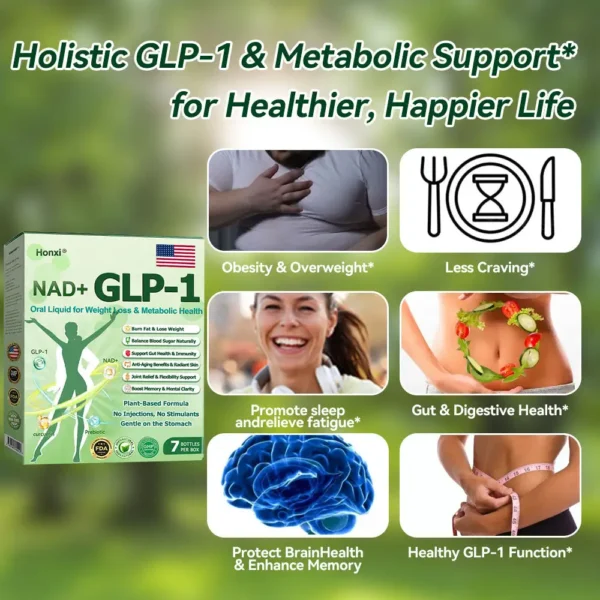 Honxi® | 𝑶𝒇𝒇𝒊𝒄𝒊𝒂𝒍 𝑺𝒕𝒐𝒓𝒆 NAD+ GLP-1 Oral Liquid for Weight Loss & Metabolic Health  (𝐉𝐮𝐬𝐭 𝐨𝐧𝐜𝐞 𝐚 𝐝𝐚𝐲, 𝐯𝐢𝐬𝐢𝐛𝐥𝐞 𝐜𝐡𝐚𝐧𝐠𝐞𝐬 𝐢𝐧 𝟕 𝐝𝐚𝐲𝐬） ✅ 𝐅𝐨𝐫 𝐨𝐛𝐞𝐬𝐢𝐭𝐲, 𝐜𝐚𝐫𝐝𝐢𝐨𝐯𝐚𝐬𝐜𝐮𝐥𝐚𝐫 𝐡𝐞𝐚𝐥𝐭𝐡, 𝐝𝐢𝐚𝐛𝐞𝐭𝐞𝐬, 𝐬𝐥𝐞𝐞𝐩 𝐚𝐩𝐧𝐞𝐚, 𝐆𝐮𝐭 𝐇𝐞𝐚𝐥𝐭𝐡, 𝐣𝐨𝐢𝐧𝐭 𝐢𝐬𝐬𝐮𝐞𝐬, 𝐚𝐧𝐝 𝐦𝐨𝐫𝐞