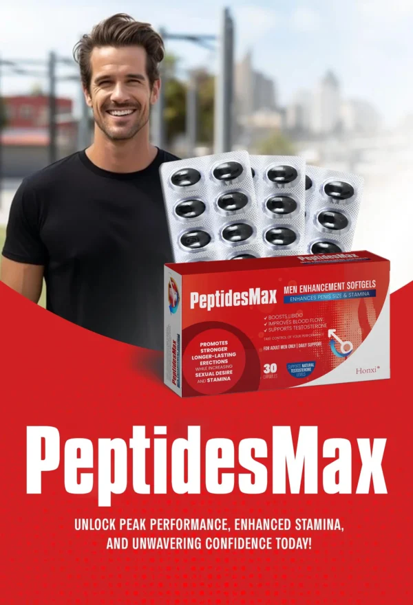 Honxi® Peptidesmax Men Max Strength and Vitality Softgels