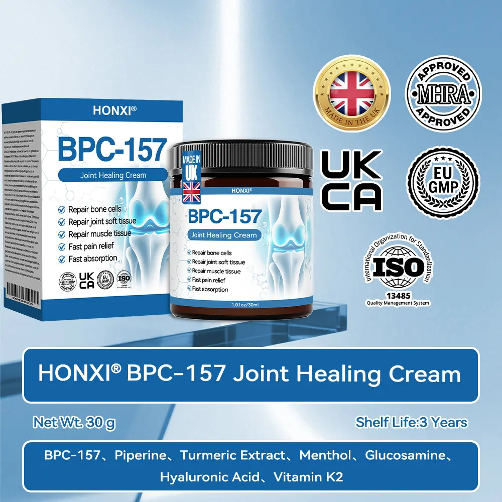 HONXI® BPC-157 Joint Healing Cream🦴Treats Arthritis, Neuropathy, Rheumatism, Sports Injuries & More 🌹