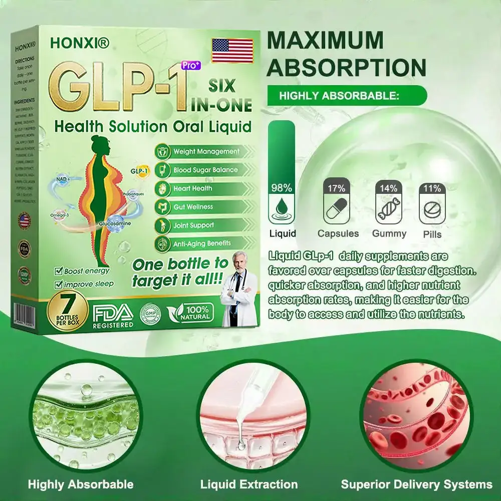 | 𝐋𝐚𝐬𝐭 𝐃𝐚𝐲 – 𝟖𝟎% 𝐎𝐟𝐟 | 🏥 Honxi® Six-in-One Health Liquid 💧 Daily ✅ Weight ⚖️, Heart ❤️, Metabolism 🔄, Sleep 💤, Digestion 🌿, Joints 🤸 & Vitality 🌟 – Noticeable results in 7 days! ✅