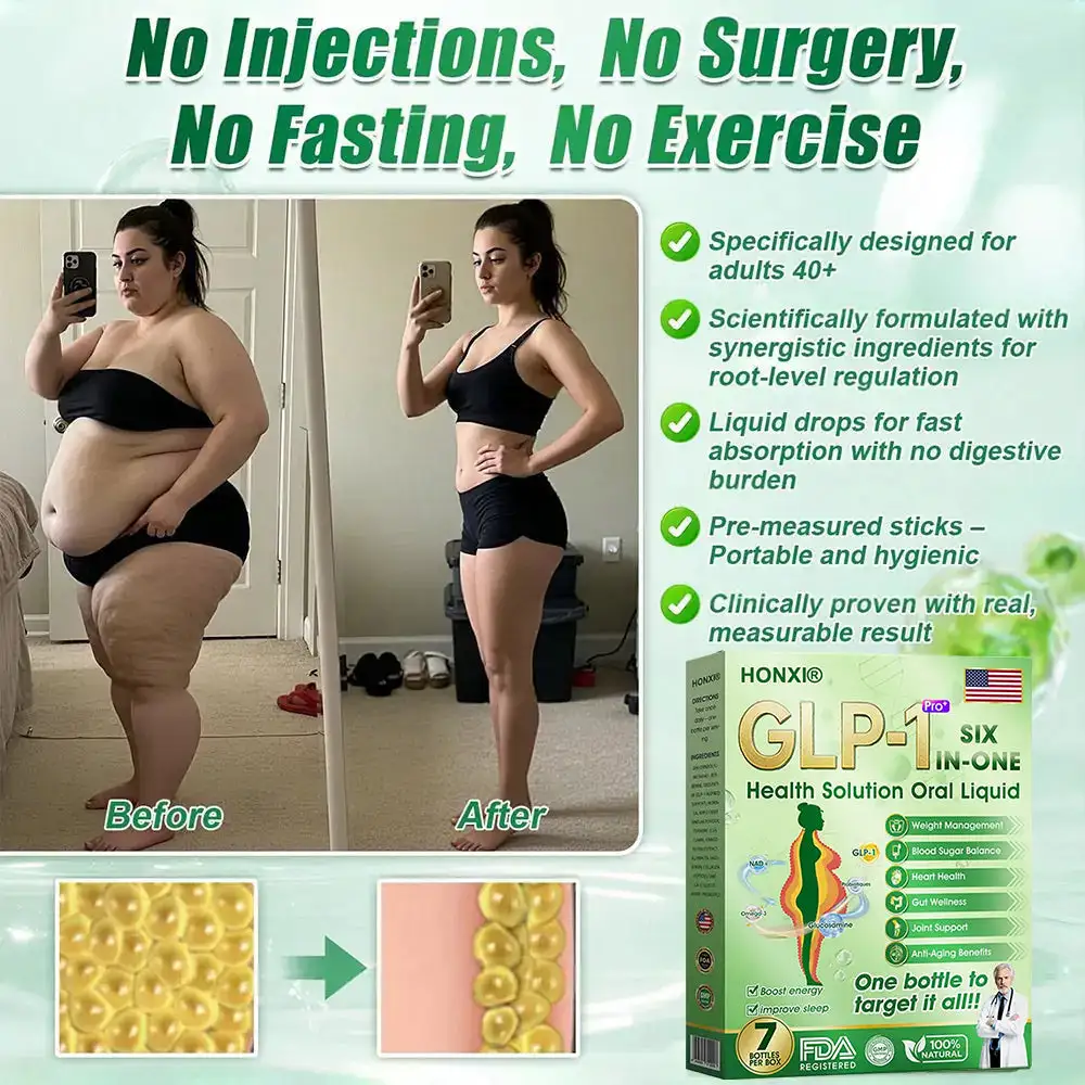 | 𝐋𝐚𝐬𝐭 𝐃𝐚𝐲 – 𝟖𝟎% 𝐎𝐟𝐟 | 🏥 Honxi® Six-in-One Health Liquid 💧 Daily ✅ Weight ⚖️, Heart ❤️, Metabolism 🔄, Sleep 💤, Digestion 🌿, Joints 🤸 & Vitality 🌟 – Noticeable results in 7 days! ✅