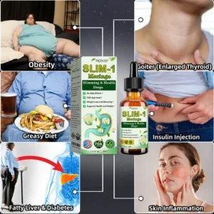Honxi® 👩‍⚕️SLIM-1 Moringa Slimming & Health Drops( Food-grade fat burner – Developed by The Obesity Society)