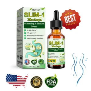 Honxi® 👩‍⚕️SLIM-1 Moringa Slimming & Health Drops( Food-grade fat burner – Developed by The Obesity Society)
